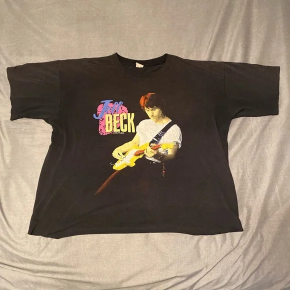 5050 | Shirts | 899 Vtg Jeff Beck World Tour Concert Tshirt Single